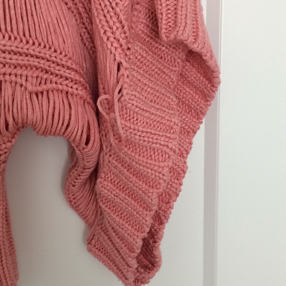 Pink knit crop top - Picture 5 of 5